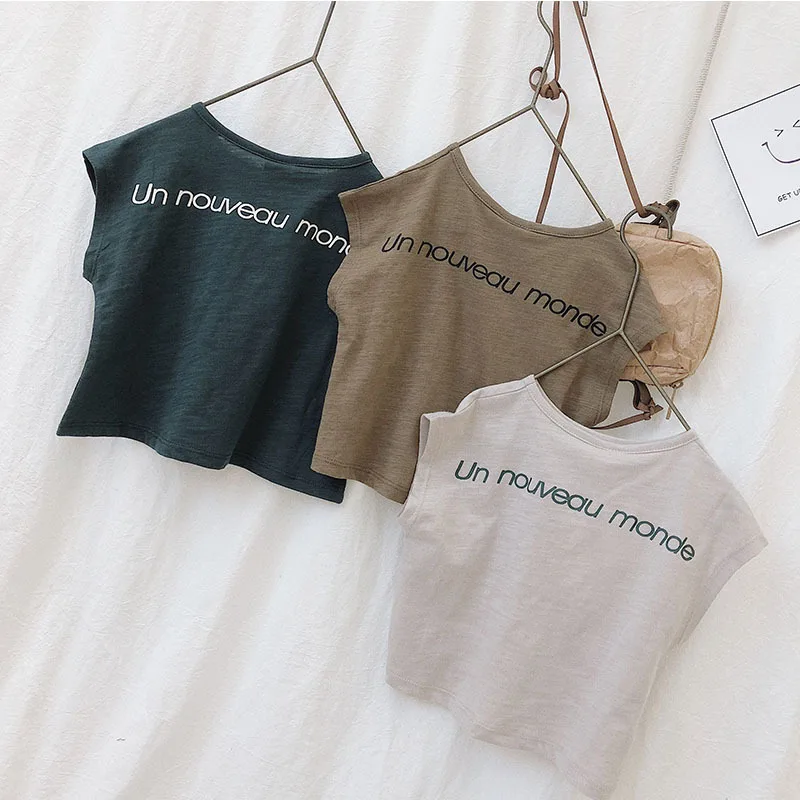2019 Summer New Baby Boys Cotton T-shirts Letter Printed Children Loose Tees Toddlers Kids Clothes Casual Tops 
2019 Summer New Baby Boys Cotton T-shirts Letter Printed Children Loose Tees Toddlers Kids Clothes Casual Tops