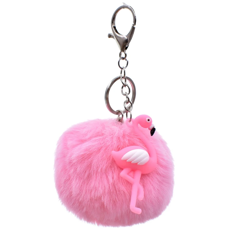 Cute Soft Rubber Flamingos Keychain Pompom Avengers Key Chains Jewelry Fur Ball Key Chain Fluffy Keyring For Women Bag Key Ring
Cute Soft Rubber Flamingos Keychain Pompom Avengers Key Chains Jewelry Fur Ball Key Chain Fluffy Keyring For Women Bag Key Ring