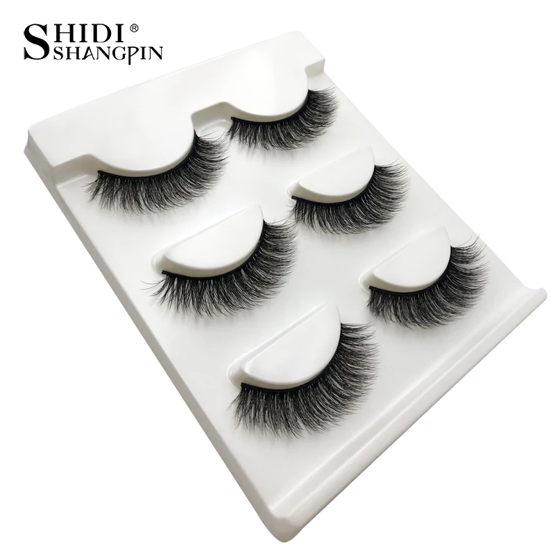 SHIDISHANGPIN 1 box mink eyelashes 3d mink hand made false eyelash eyelashes faux cils natural long makeup false eyelash X25
SHIDISHANGPIN 1 box mink eyelashes 3d mink hand made false eyelash eyelashes faux cils natural long makeup false eyelash X25
