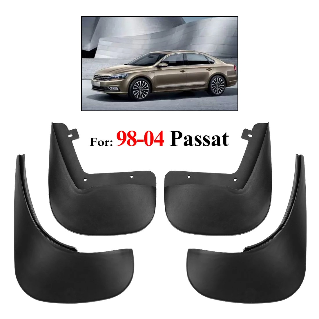 For Volkswagen Passat B5 1998-2004 Mudflaps Splash Guards Front Rear Mud Flap Mudguards 2003 2002 2001 2000 1999 Set MudFlaps
For Volkswagen Passat B5 1998-2004 Mudflaps Splash Guards Front Rear Mud Flap Mudguards 2003 2002 2001 2000 1999 Set MudFlaps