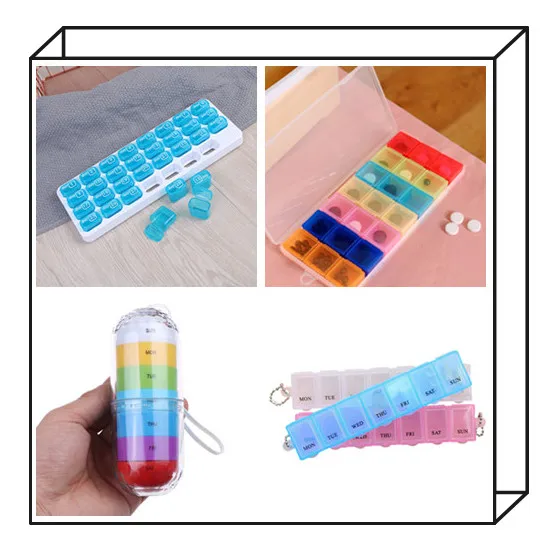 7/21/31 Days Medicine Holder Pill Case 1Pc Weekly Pill Box Tablet Storage Organizer Container
7/21/31 Days Medicine Holder Pill Case 1Pc Weekly Pill Box Tablet Storage Organizer Container