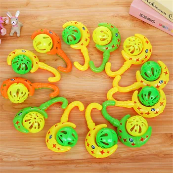 Baby Rattles toy Intelligence Grasping Gums Plastic Hand Bell Rattle Funny Educational Mobiles Toys Birthday Gifts Material: ABS
Baby Rattles toy Intelligence Grasping Gums Plastic Hand Bell Rattle Funny Educational Mobiles Toys Birthday Gifts Material: ABS