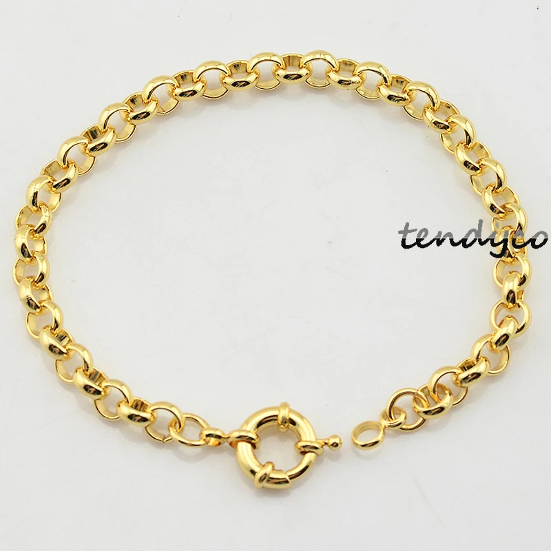 6mm Round Rolo Mens Womens Female Yellow/White Gold Filled Link Hand Bracelet Chain Sailor Clasp Gold Jewelry
6mm Round Rolo Mens Womens Female Yellow/White Gold Filled Link Hand Bracelet Chain Sailor Clasp Gold Jewelry