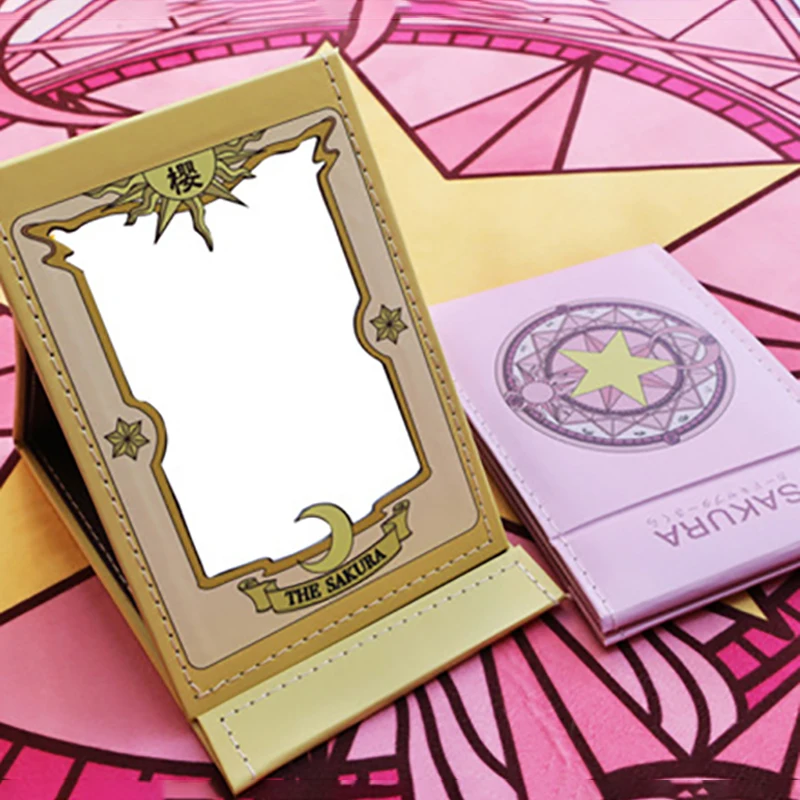 Big Cardcaptor Sakura Cute Makeup Mirror Cosmetic Highly Clear Mirror Make Up Mirrors For Convenient Romance Gift Kuluo Card
Big Cardcaptor Sakura Cute Makeup Mirror Cosmetic Highly Clear Mirror Make Up Mirrors For Convenient Romance Gift Kuluo Card