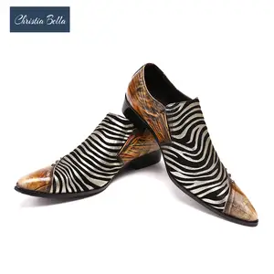 zebra formal shoes