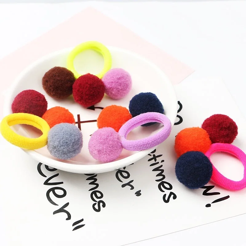 Woman Pompom Hair Ties Girls Elastic Hair Band Rubber Band Hair Accessories Gum Rope Cute Scrunchies Ponytail Holder
Woman Pompom Hair Ties Girls Elastic Hair Band Rubber Band Hair Accessories Gum Rope Cute Scrunchies Ponytail Holder