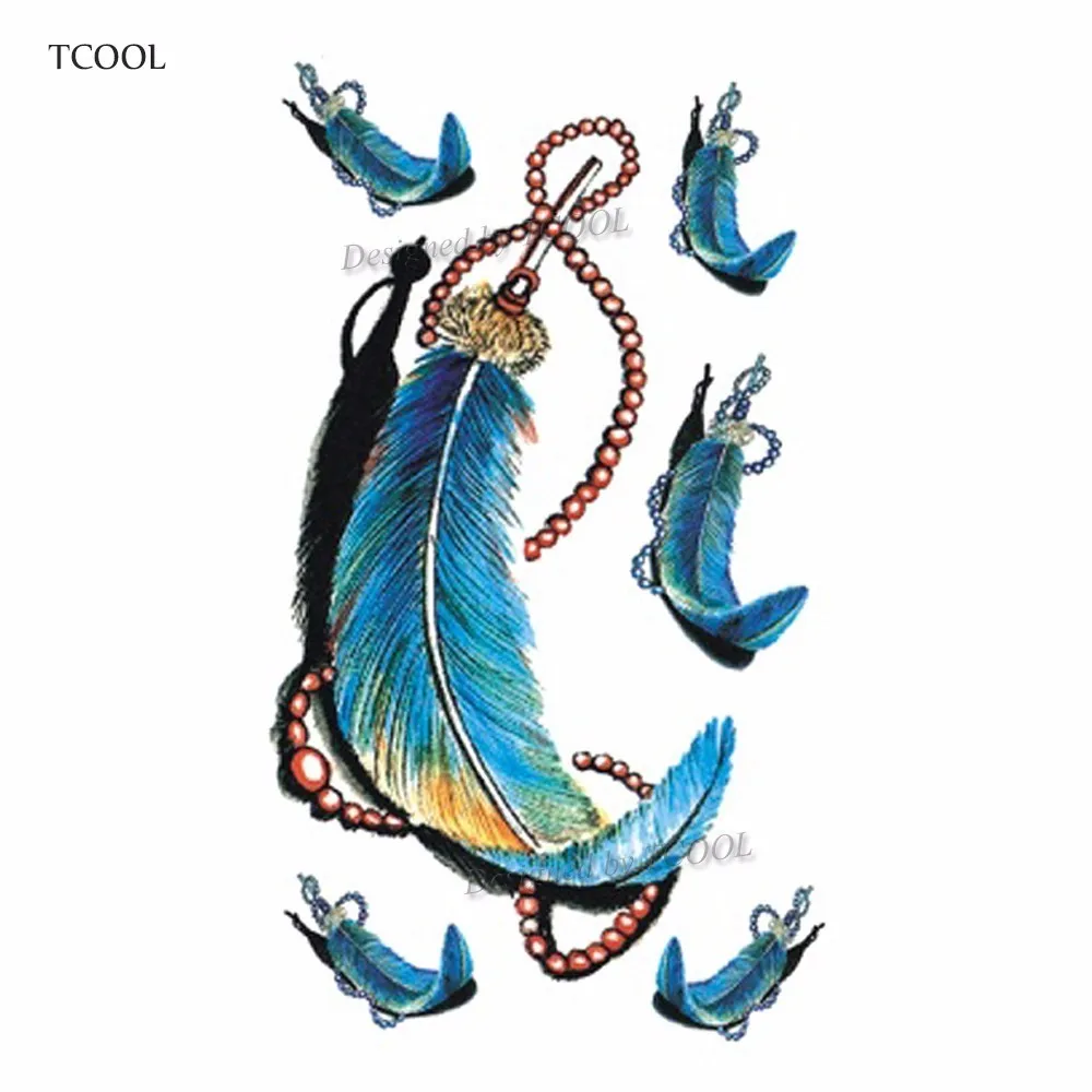 HXMAN Feather Waterproof Temporary Tattoos Sticker Women Men Fashion Fake Body Art 10.5X6cm Kids Hand Face Tattoo Paper B-028
HXMAN Feather Waterproof Temporary Tattoos Sticker Women Men Fashion Fake Body Art 10.5X6cm Kids Hand Face Tattoo Paper B-028