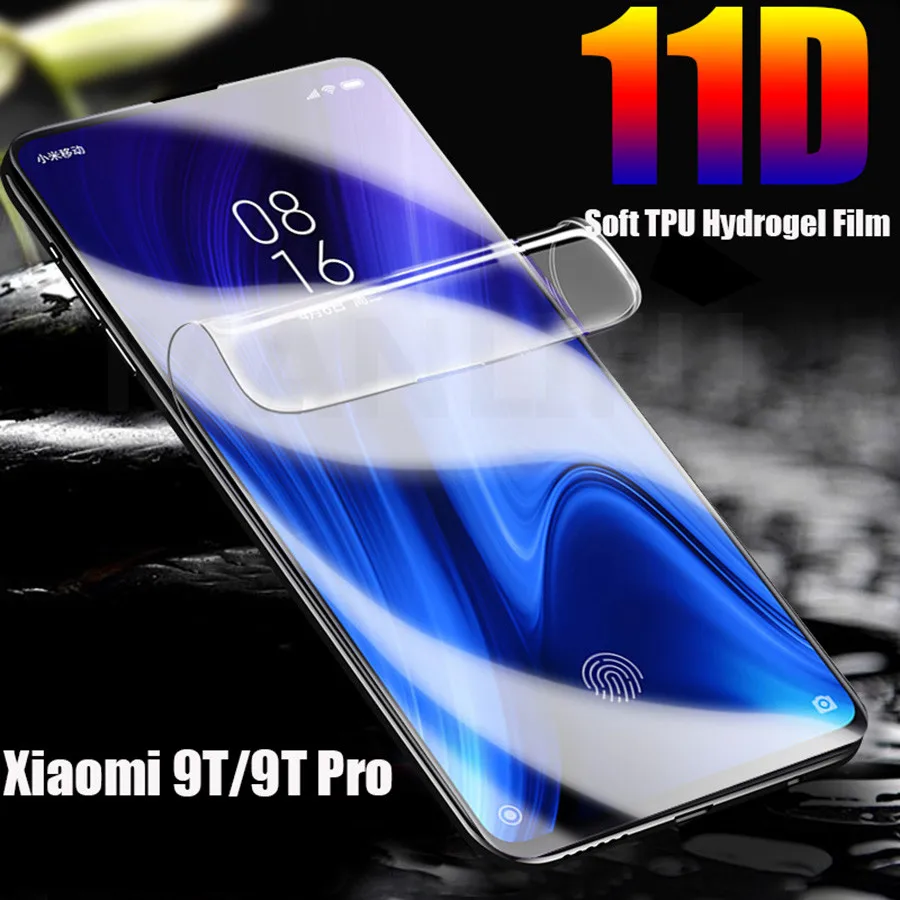 11D Front Back Full Soft Silicone TPU Clear Film For Xiaomi Mi 9T Pro Redmi K20 Hydrogel Sticker Screen Protector | Мобильные