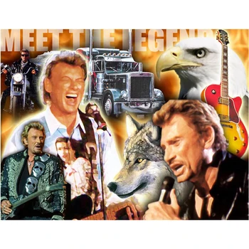 Full Diamond Embroidery 5d DIY Diamond Painting Cross Stitch Superstar johnny hallyday Needleworks Mosaic Home Decor JS299
Full Diamond Embroidery 5d DIY Diamond Painting Cross Stitch Superstar johnny hallyday Needleworks Mosaic Home Decor JS299