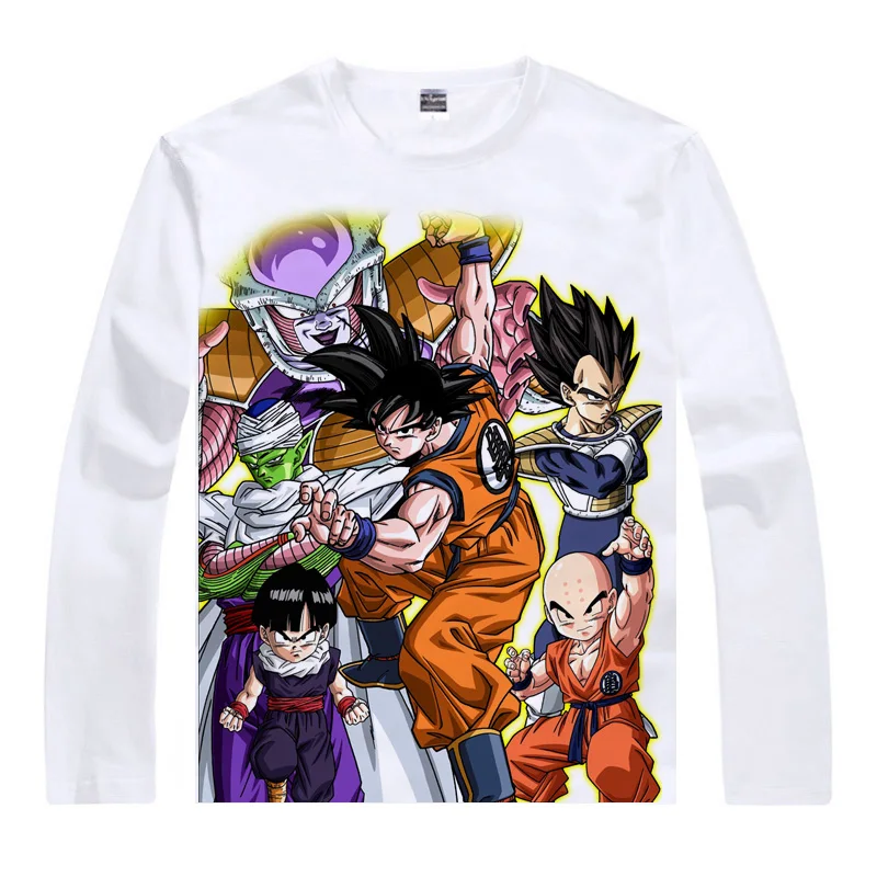 Dragon Ball Z GT T-shirts Japanese Anime Manga Shirt Cute Cartoon Cosplay T-shirt Long Goku Gohan Kibito Super Saiyan 1011
Dragon Ball Z GT T-shirts Japanese Anime Manga Shirt Cute Cartoon Cosplay T-shirt Long Goku Gohan Kibito Super Saiyan 1011