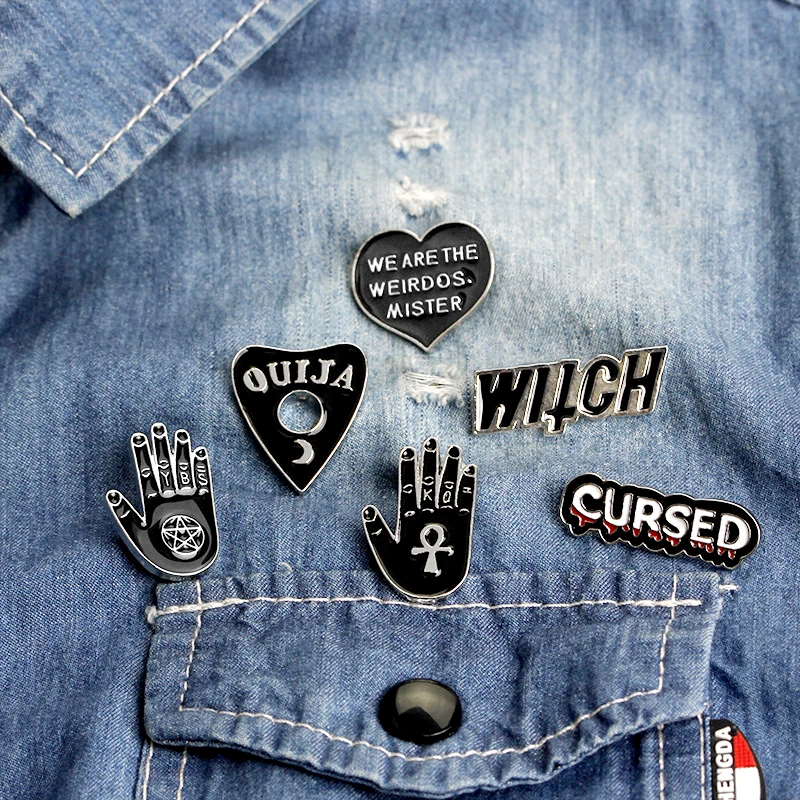 Brooch metal punk brooch metal Enamel badge manual accessory icon clothing T-shirt clothes bag backpack DIY
Brooch metal punk brooch metal Enamel badge manual accessory icon clothing T-shirt clothes bag backpack DIY