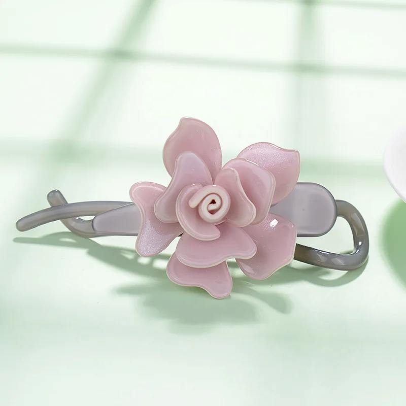 Fashion Beautiful Acetate Flower Banana Hair Clip Claw Women Headwear Hair Barrettes Hairgrips Girl Ponytail holder ornaments
Fashion Beautiful Acetate Flower Banana Hair Clip Claw Women Headwear Hair Barrettes Hairgrips Girl Ponytail holder ornaments