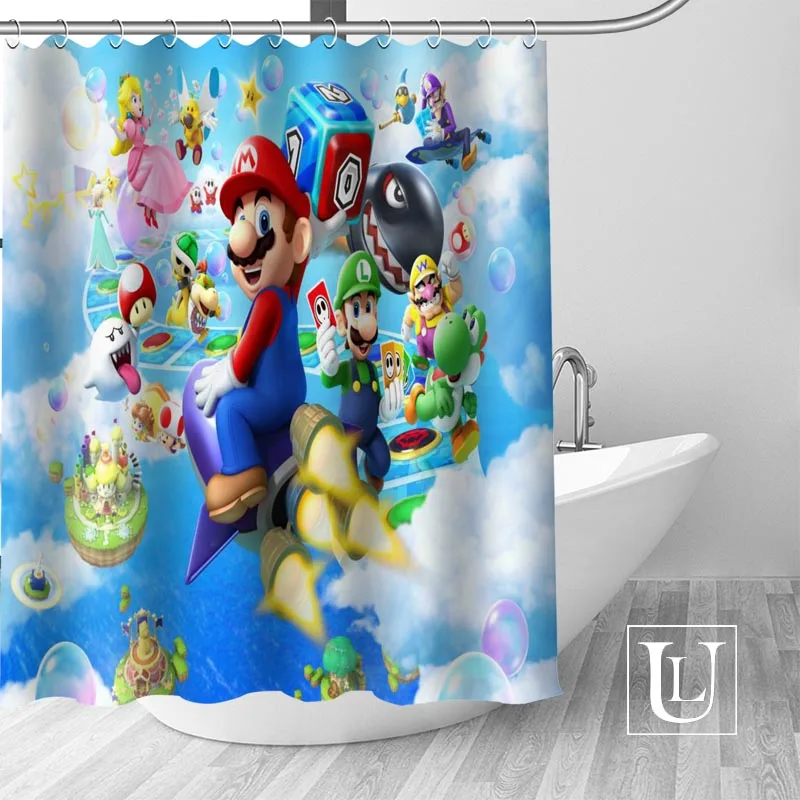 Big Sale New Custom Super Mario Modern Shower Curtain with Hooks bathroom Waterproof Polyester Fabric
Big Sale New Custom Super Mario Modern Shower Curtain with Hooks bathroom Waterproof Polyester Fabric