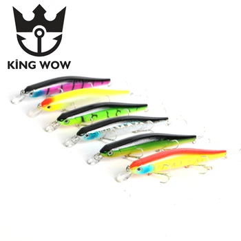 7pcs Fishing Lure Minnow 110mm/18g Floating 0-2m baits Saltwater Artificial Bait Swimbait Crankbait Pike Equipped Black
7pcs Fishing Lure Minnow 110mm/18g Floating 0-2m baits Saltwater Artificial Bait Swimbait Crankbait Pike Equipped Black