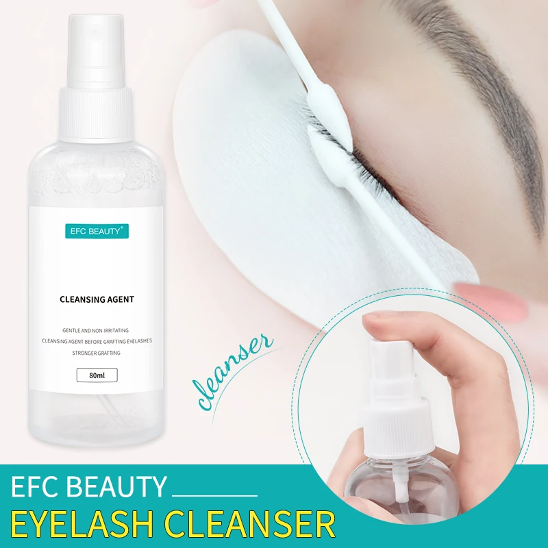 Efc Beauty 80ml Eyelash Cleanser Removing Dust Cleaning Eyelash Before Grafting Eyelash Extension Tools
Efc Beauty 80ml Eyelash Cleanser Removing Dust Cleaning Eyelash Before Grafting Eyelash Extension Tools
