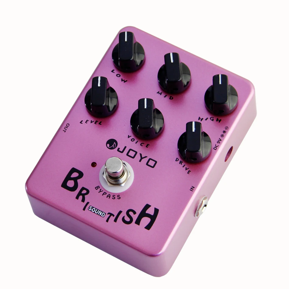 JOYO JF-16 British Sound True Bypass Design Effect Pedal for Guitar +1 pc Pedal Connector Electric Guitar Accessories
JOYO JF-16 British Sound True Bypass Design Effect Pedal for Guitar +1 pc Pedal Connector Electric Guitar Accessories
