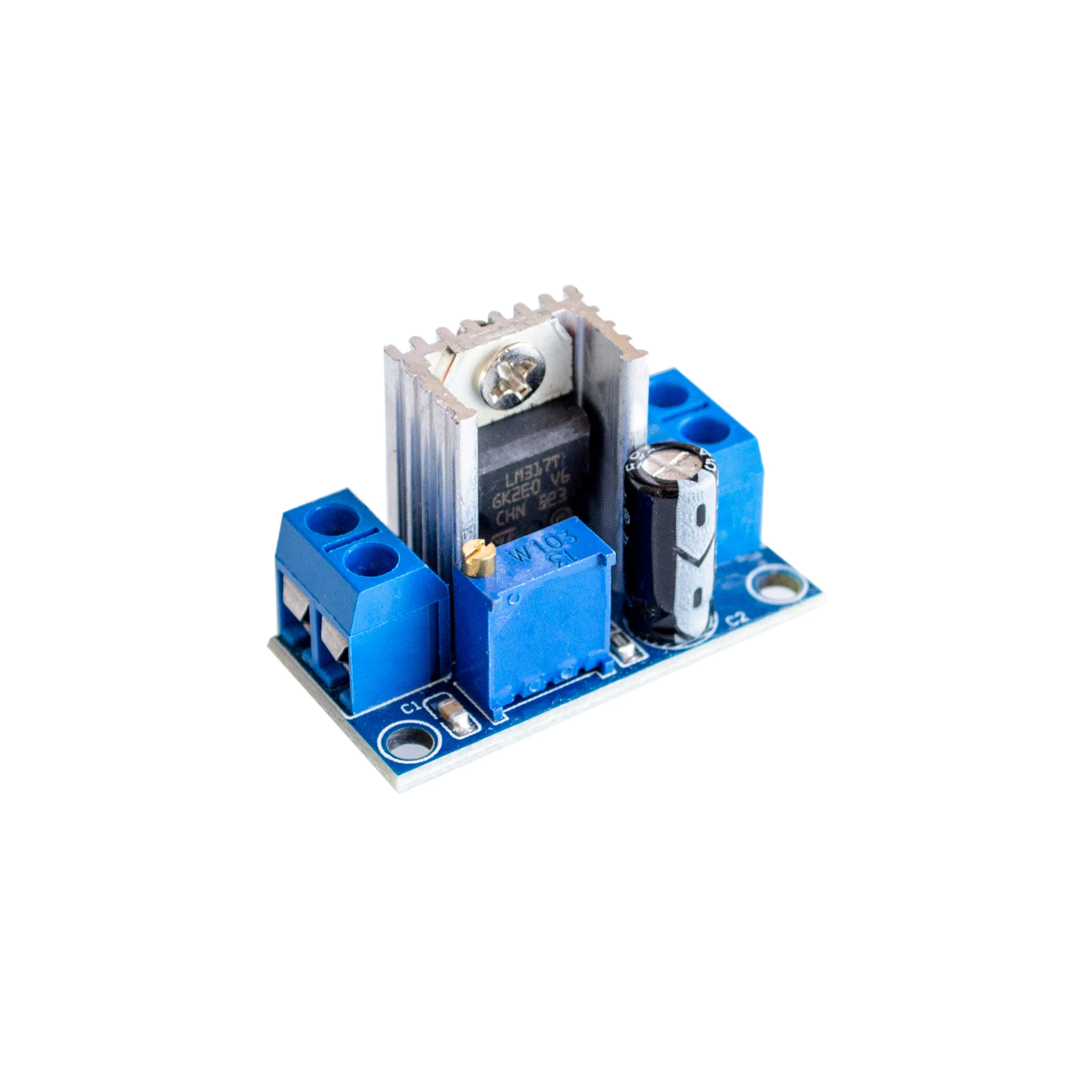 LM317 DC-DC Converter Buck Step Down Circuit Board Module Linear Regulator LM317 Adjustable Voltage Regulator Power Supply
LM317 DC-DC Converter Buck Step Down Circuit Board Module Linear Regulator LM317 Adjustable Voltage Regulator Power Supply