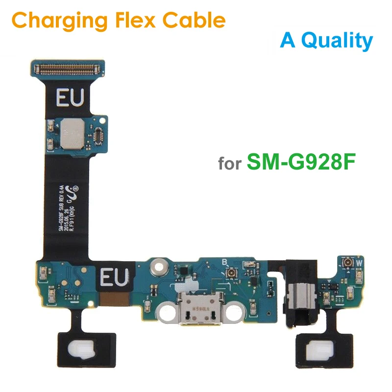 Replacement Charging Flex Cable for Samsung Galaxy S6 edge plus G928F Headphone Jack Microphone USB Port Socket Connector
Replacement Charging Flex Cable for Samsung Galaxy S6 edge plus G928F Headphone Jack Microphone USB Port Socket Connector