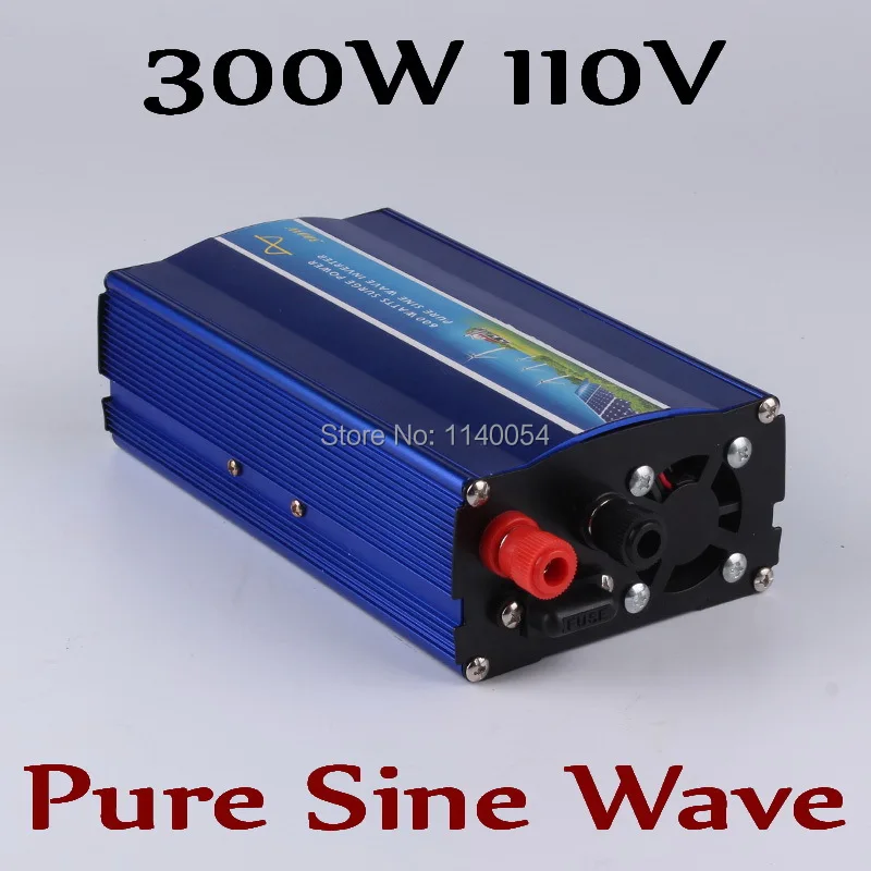 

300W off grid inverter, pure sine wave inverter for solar and wind system 110V DC to AC 100/110/120/220/230/240V