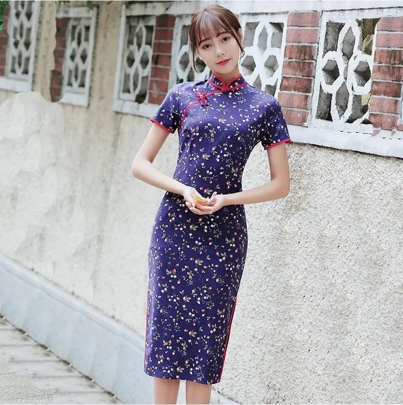 Novelty Asian Casual Dress Chinese Japanese Korean Vietnamese Vintage Sweet Girl Dress Fashion Handmade Cotton Linen Cheongsam
Novelty Asian Casual Dress Chinese Japanese Korean Vietnamese Vintage Sweet Girl Dress Fashion Handmade Cotton Linen Cheongsam