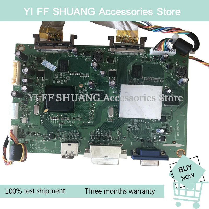 100% Test shipping for GD245HQ 3D Driver Board GD245HQ I/F L9145-2 48.7D701.021 3D Main Board
100% Test shipping for GD245HQ 3D Driver Board GD245HQ I/F L9145-2 48.7D701.021 3D Main Board