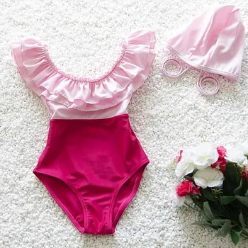 2019 New Girls Ruffles Swim Wear Swimsuits + Hats 2 pcs Sets Cute Baby Girl Pink Swimwear Wholesale
2019 New Girls Ruffles Swim Wear Swimsuits + Hats 2 pcs Sets Cute Baby Girl Pink Swimwear Wholesale