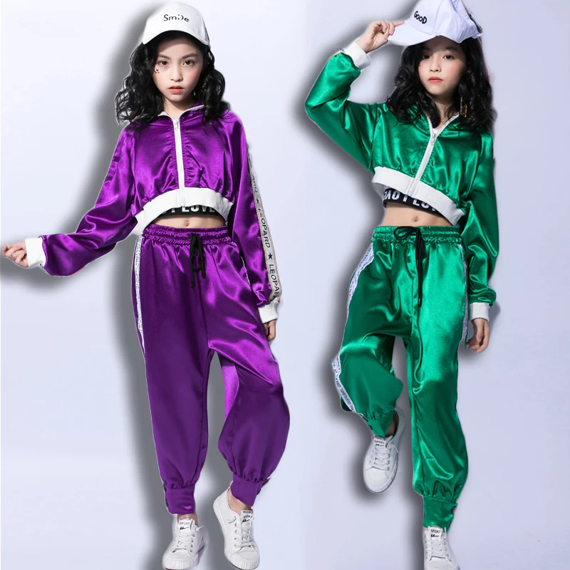 Hip Hop Costume Hiphop Kids Street Dance Clothes Long Sleeve Jacket Vest Pants Stage Outfits Jazz Wear Girl Set Suit DNV10419
Hip Hop Costume Hiphop Kids Street Dance Clothes Long Sleeve Jacket Vest Pants Stage Outfits Jazz Wear Girl Set Suit DNV10419