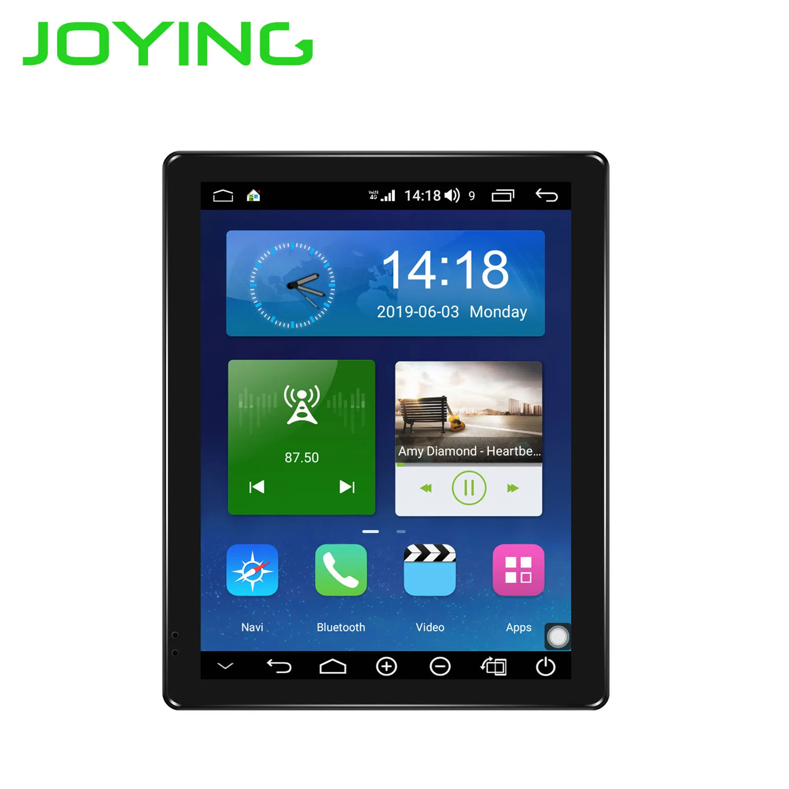 4GB+64G autoradio with Tesla style screen IPS 9.7" Double Din Android 8.1 Car Stereo Radio head unit GPS player support Carplay
4GB+64G autoradio with Tesla style screen IPS 9.7" Double Din Android 8.1 Car Stereo Radio head unit GPS player support Carplay