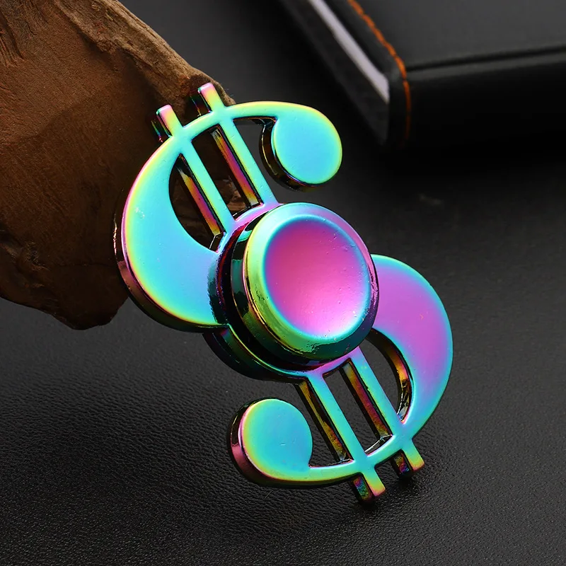 

Colorful Hand Lol Spinner EDC Zinc Alloy Fidget Hand Spinners Autism ADHD Kids Finger Toys Spinners Focus Relieves Stress Adhd E