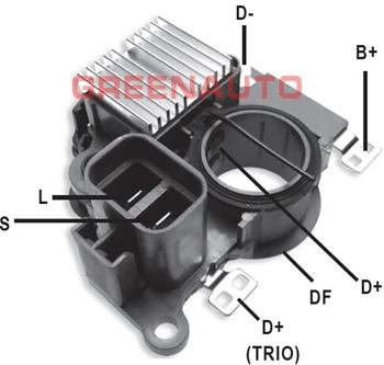 14V Alternator Voltage Regulator A2T34892,A2T35092 For FORD MITSUBISHI For NISSAN For Alternator OEM A2TA2871 A3T12291 A3T12491
14V Alternator Voltage Regulator A2T34892,A2T35092 For FORD MITSUBISHI For NISSAN For Alternator OEM A2TA2871 A3T12291 A3T12491