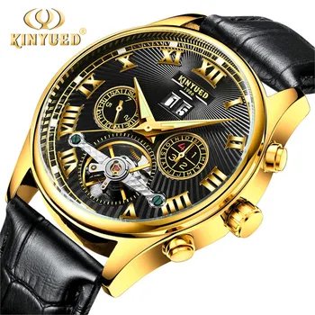 KINYUED Mens Watches Top Brand Luxury Men's Fashion Casual Automatic Mechanical Watch Calendar Luminous Waterproof Wristwatch
KINYUED Mens Watches Top Brand Luxury Men's Fashion Casual Automatic Mechanical Watch Calendar Luminous Waterproof Wristwatch