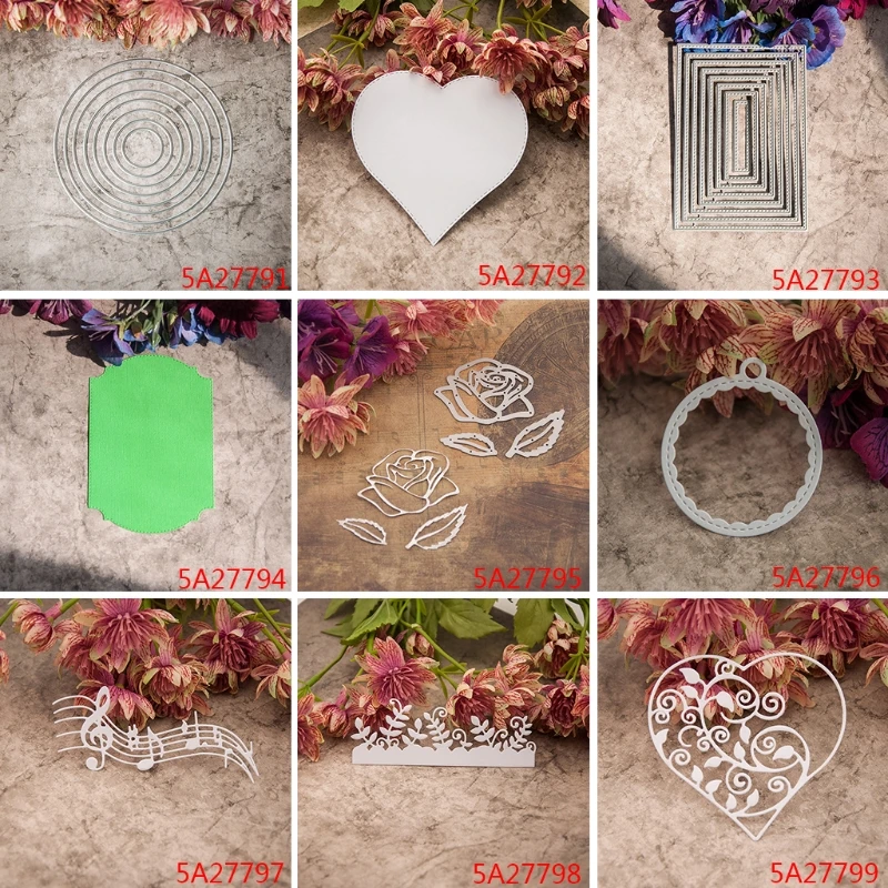 9 Patterns Metal Cutting Dies Scrapbooking Stencil DIY Embossing Album Paper Card Crafts Dies Embossing Folder Christmas Dies
9 Patterns Metal Cutting Dies Scrapbooking Stencil DIY Embossing Album Paper Card Crafts Dies Embossing Folder Christmas Dies