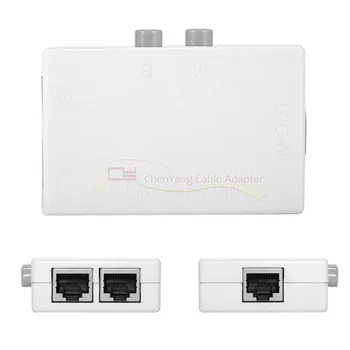 UTP STP 2 in 1 out 2 Ports RJ45 adapter LAN CAT Network Switch Selector Internal External Networking Switcher Splitter Box cable
UTP STP 2 in 1 out 2 Ports RJ45 adapter LAN CAT Network Switch Selector Internal External Networking Switcher Splitter Box cable