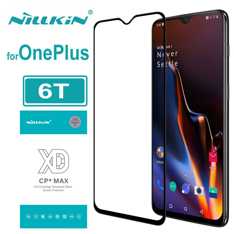 Nillkin XD CP+MAX Full Cover Glass for oneplus 7T 7 6t Tempered Glass Nilkin Screen Protector Film for one plus 6t 7T 7 Glass
Nillkin XD CP+MAX Full Cover Glass for oneplus 7T 7 6t Tempered Glass Nilkin Screen Protector Film for one plus 6t 7T 7 Glass