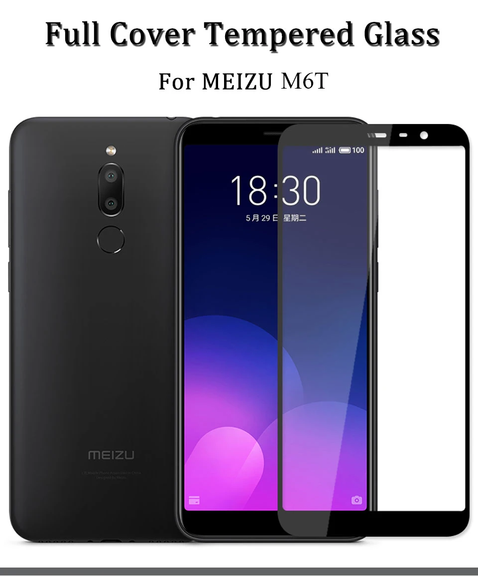 GerTong Tempered Glass For Meizu 6t M6T Screen Protector Full Cover on the Protective Glass For Meizu Meilan 6T 5.7" Phone Film
GerTong Tempered Glass For Meizu 6t M6T Screen Protector Full Cover on the Protective Glass For Meizu Meilan 6T 5.7" Phone Film