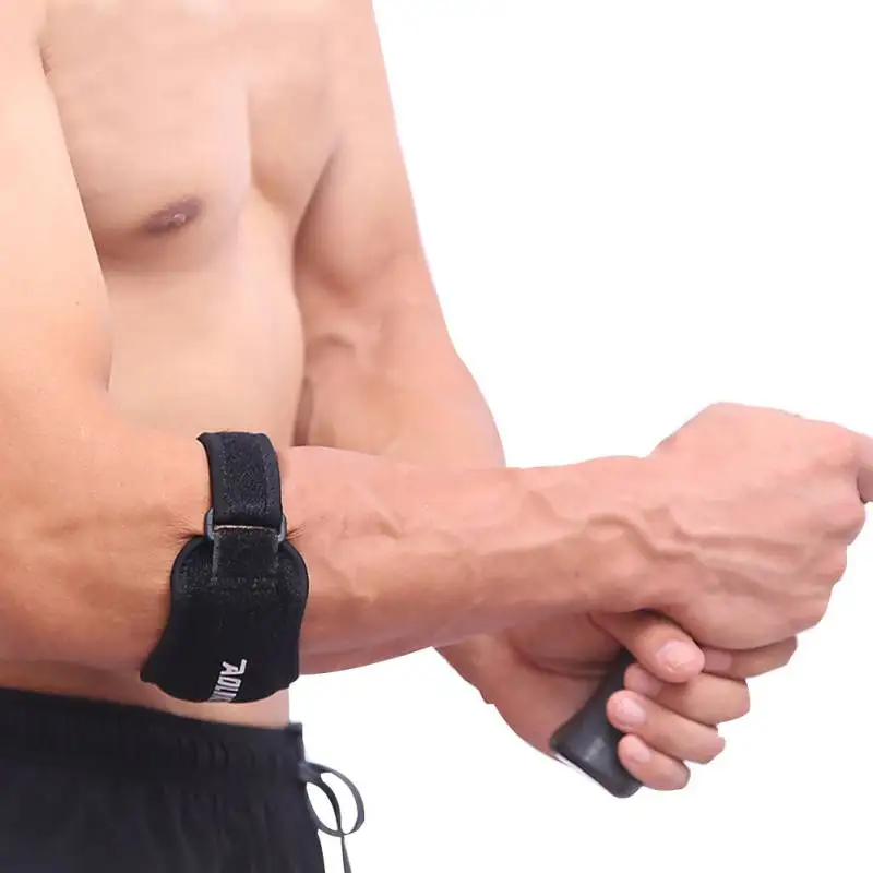 2017 NEW Black Adjustable Fitness Elbow Support Strap Pad Neoprene Sports Coderas Muscle Pressurized Protective Adjustable
2017 NEW Black Adjustable Fitness Elbow Support Strap Pad Neoprene Sports Coderas Muscle Pressurized Protective Adjustable