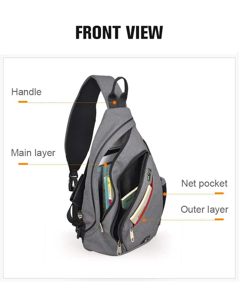 Men One Shoulder Sling Backpack HTB1s31VaJfvK1RjSspoq6zfNpXao.jpg - Men One Shoulder Sling Backpack