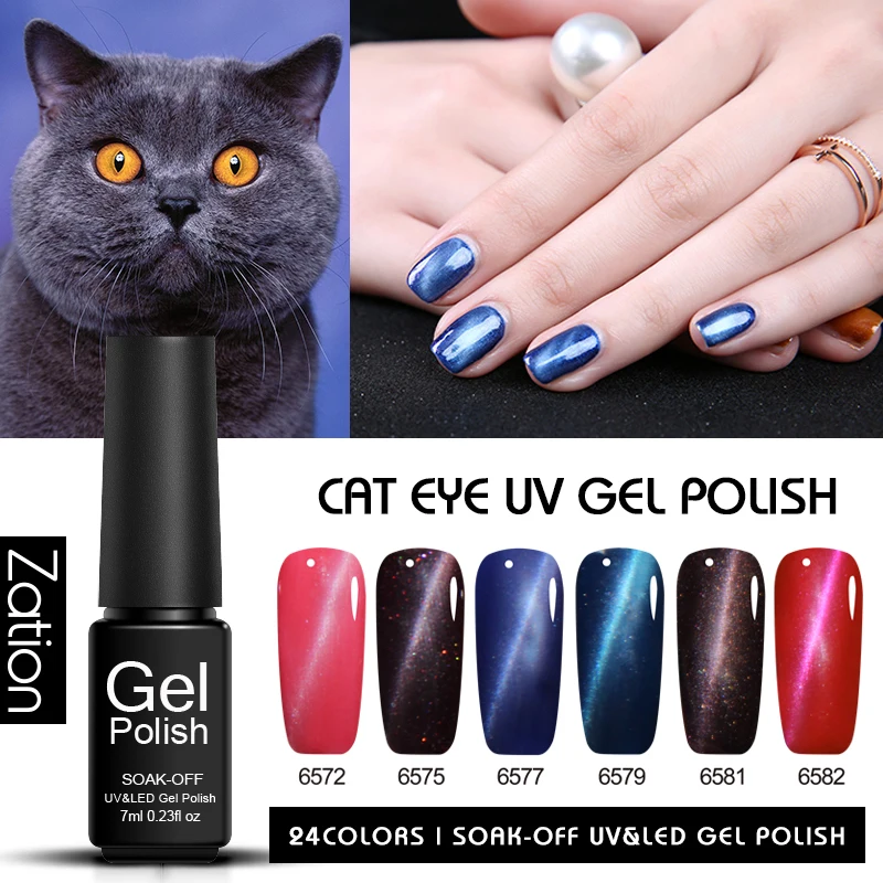 Zation 7ML Semi Permanent Stamping UV Gel Nail Polish Soak Off Magnet Cat Eyes Nail Gel Enamel Nails Gel Paint Gellak Cats Eye
Zation 7ML Semi Permanent Stamping UV Gel Nail Polish Soak Off Magnet Cat Eyes Nail Gel Enamel Nails Gel Paint Gellak Cats Eye