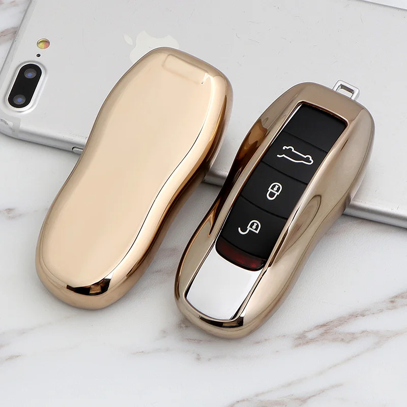 New soft TPU Car Styling Car Key Cover Shell Case For Porsche Cayenne Boxster 986 987 Panamera Macan Remote Key Wallet
New soft TPU Car Styling Car Key Cover Shell Case For Porsche Cayenne Boxster 986 987 Panamera Macan Remote Key Wallet