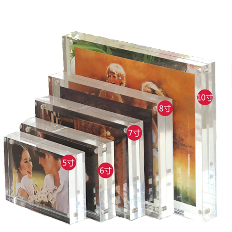 5 Inch 6 Inch 7 Inch 8 Inch Double-faced Crystal Photo Frame Desk Set Acrylic Photo Frame Hot Sale A $
5 Inch 6 Inch 7 Inch 8 Inch Double-faced Crystal Photo Frame Desk Set Acrylic Photo Frame Hot Sale A $