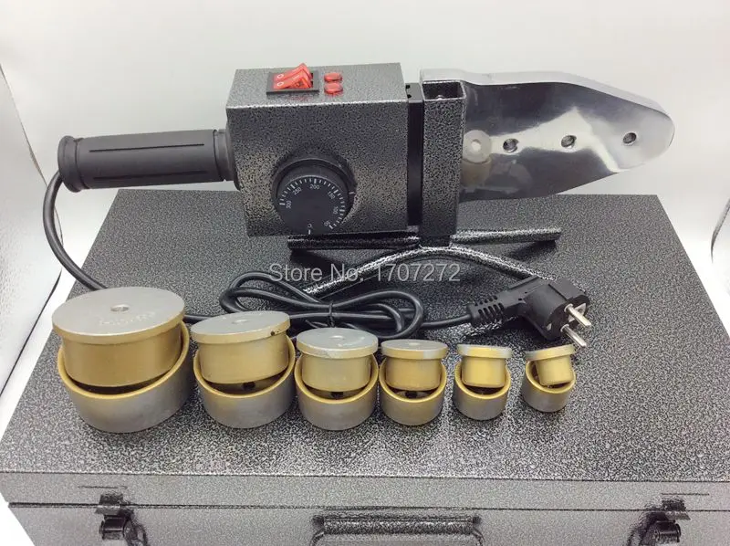 Double temperature controled, PPR Welding Machine,plastic pipe welding machine AC 220V 1500W 20-63mm to use
Double temperature controled, PPR Welding Machine,plastic pipe welding machine AC 220V 1500W 20-63mm to use