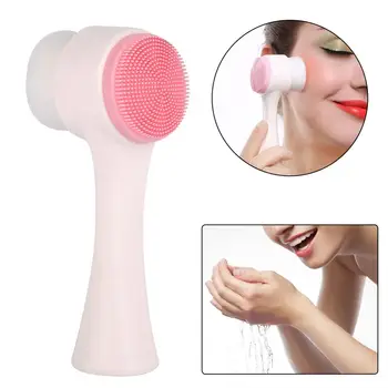 Fashion Soft Double Side Facial Cleanser Brush Face Deep Cleansing Skin Care Clean Brush Massage Face Washing Product Skin Care
Fashion Soft Double Side Facial Cleanser Brush Face Deep Cleansing Skin Care Clean Brush Massage Face Washing Product Skin Care