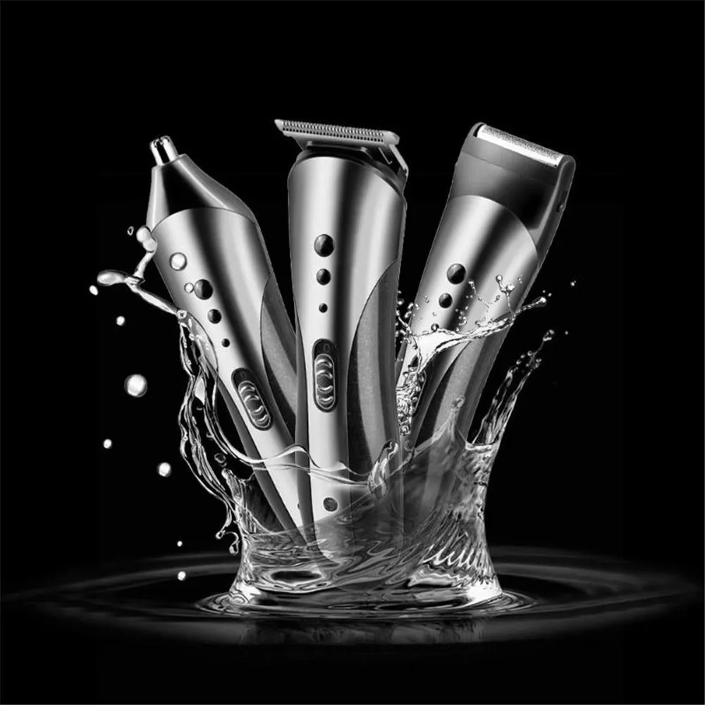 Kemei KM-1407 3 in 1 Hair Trimmer Rechargeable Hair Clipper Electric Shaver Beard Nose Trimmer Styling Tools Shavin High Quality
Kemei KM-1407 3 in 1 Hair Trimmer Rechargeable Hair Clipper Electric Shaver Beard Nose Trimmer Styling Tools Shavin High Quality