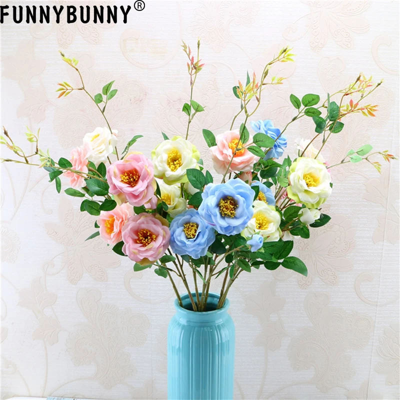 FUNNYBUNNY Fake Flowers Silk Rose Simulation Flower Wedding Home Accessories Flower Wall Artificial Plants
FUNNYBUNNY Fake Flowers Silk Rose Simulation Flower Wedding Home Accessories Flower Wall Artificial Plants