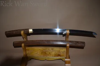 Unique Japanese sword samurai WAKIZASHI SWORDS rosewood saya 1095 high carbon steel full tang sharp battle ready
Unique Japanese sword samurai WAKIZASHI SWORDS rosewood saya 1095 high carbon steel full tang sharp battle ready