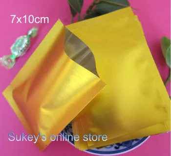 300pcs/lot Small gold aluminum foil bag 7x10cm Compound bag , coffee bag, Wide-brimmed bags free shipping
300pcs/lot Small gold aluminum foil bag 7x10cm Compound bag , coffee bag, Wide-brimmed bags free shipping