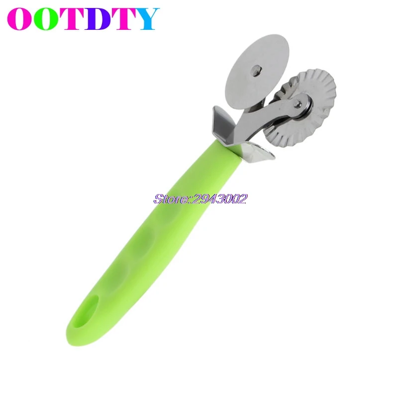 Stainless Steel Roller Pizza Cutter Round Hob Wheel Knife Pastry Dough Tools APR6_45
Stainless Steel Roller Pizza Cutter Round Hob Wheel Knife Pastry Dough Tools APR6_45