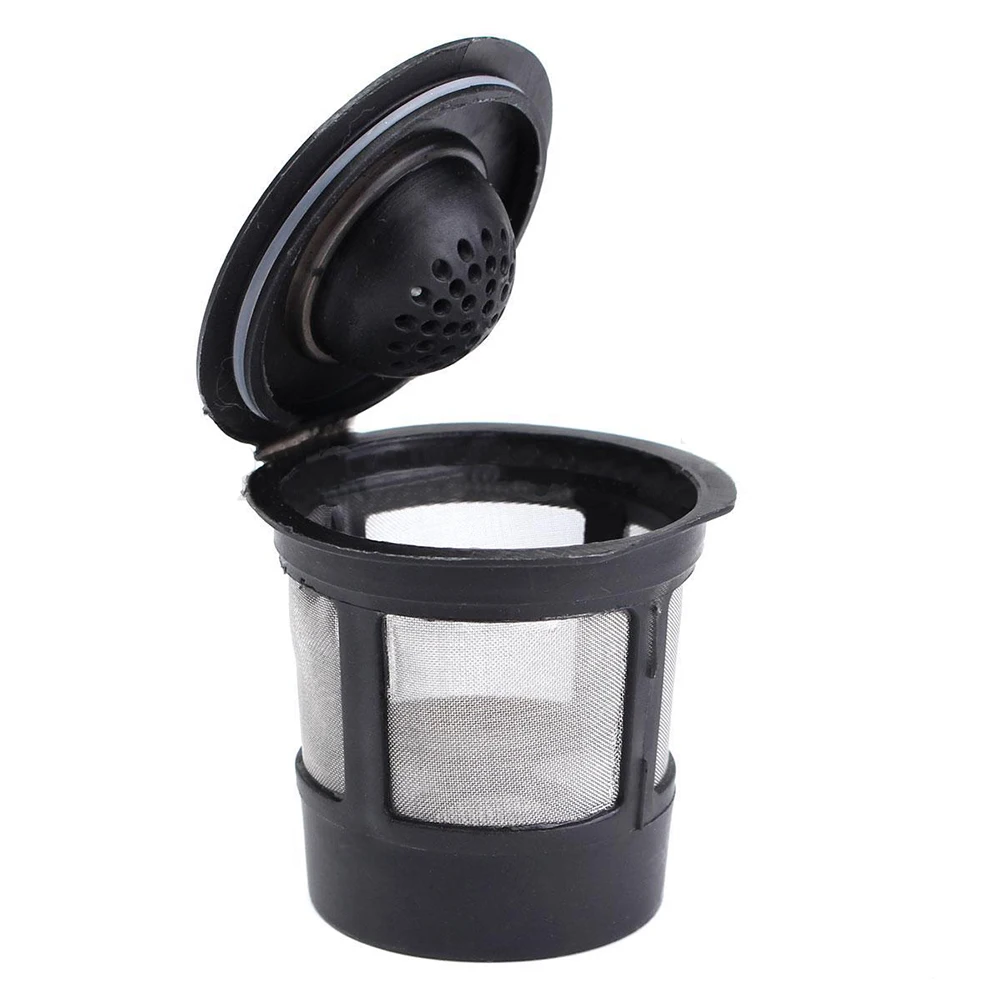 

Reusable Single Cup For Keurig Solo Filter Pod K-Cup Coffee Stainless Mesh Black Pattern:1 Pc