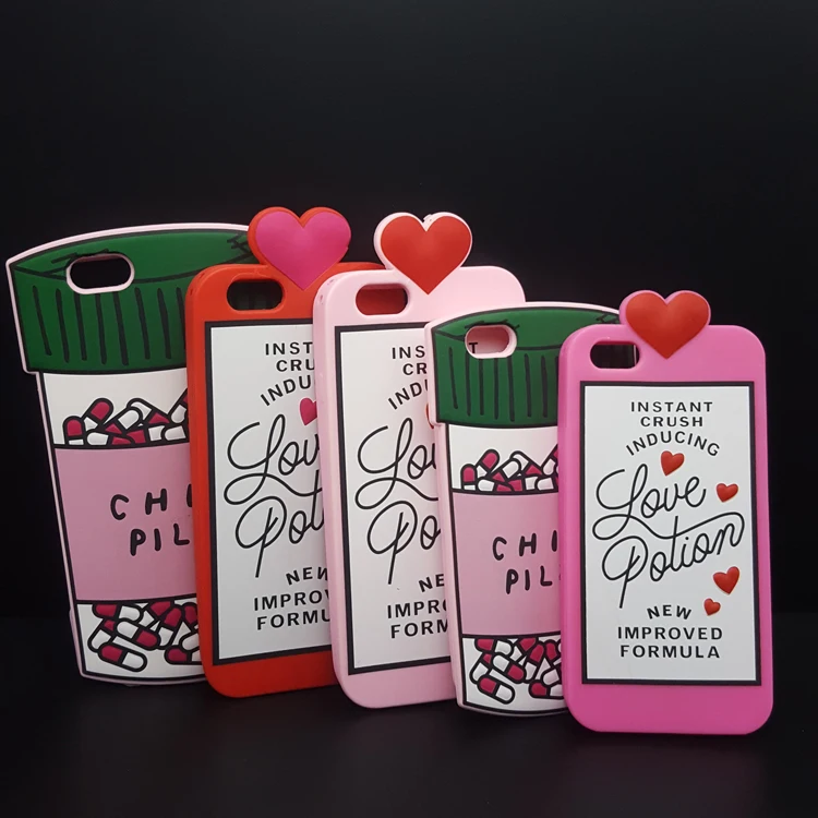 Luxury Fashion 3D Love Potion Chill Pills Bottle Silicon Cover Case For iPhone 5/5s/SE/6/6s 4.7" Rubber Phone Cases fundas
Luxury Fashion 3D Love Potion Chill Pills Bottle Silicon Cover Case For iPhone 5/5s/SE/6/6s 4.7" Rubber Phone Cases fundas