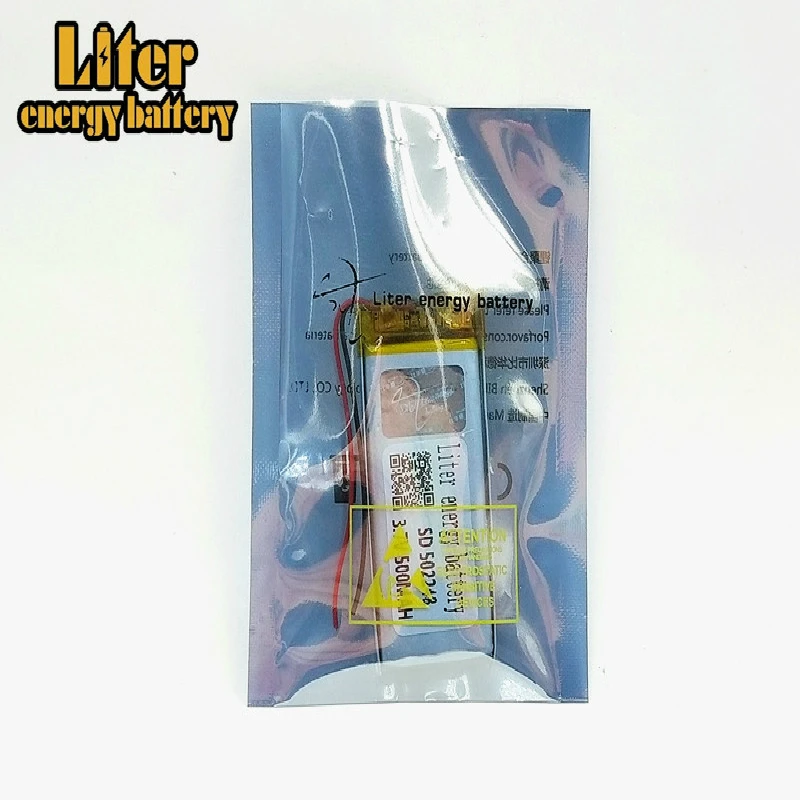 Polymer lithium battery 502248 502050 500mAh 3.7V Bluetooth headset digital products dedicated Rechargeable Li-ion | Электроника